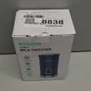 Spacekey Milk Frother, 4-in-1 Electric Frother for Coffee, 10.1oz/300ml Automatic Warm and Cold Foam Maker with Mute Mode, Temperature Control Milk Steamer for Latte, Easy to Clean