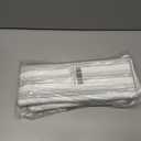 Microfiber Flat Mop Pads, 13-Inch Washable and Reusable Refills, 6-Pack Replacement for Wet and Dry Floor Cleaning, Compatible with 11-13" Hook and Loop (Velcro) Flat Mops (13.0  4.9 x 0.2)