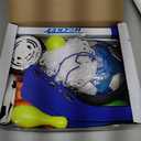 Nazano 4-in-1 Hover Soccer Ball Set, Rechargable Air Floating Soccer Toy with LED Lights, Indoor & Outdoor Kids Sports Toys, Christmas Birthday Gifts for Boys Girls Aged 3 4 5 6 7 8-12