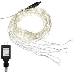 LumaBase Electric Multi Strand LED Fairy String Lights - White, 108"