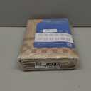 GarveeHome Kitchen Runner Rug Washable Runner Rug 2x6 for Hallway Non Slip Soft Throw Runner Carpet Modern Bordered Bathroom Mat Low Pile Checkered Runner Rugs for Bedroom Living Room Entry, Taupe