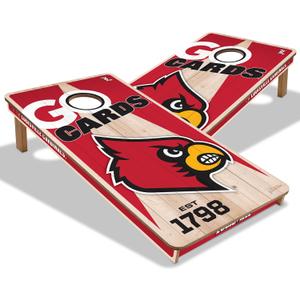 YouTheFan NCAA 2 x 4 Professional Wood Cornhole Game (Team Colors)