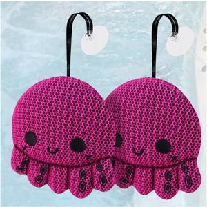 TPmax Reusable Hot Tub Scum Absorber and Oil Absorbing Sponge Twin Pack, Must Have hot tub Accessories for Spa and Pool Cleaner - Hot Tub Sponge - Pool Scum Absorber (Octopus)