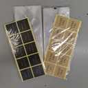 Cellophane Treat Bags Cookie bags for Packaging Clear Gift Bag with Stickers for Cookies, Candy, Chocolates(Black Dot, 9x3.2inch)