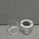 2 Pcs Gas Stove knob Safety Covers,Child Safety Lock Cover,Child Proof Large Size Door Knob Cover,Oven Knob Covers for Child Safety,Kitchen Burner Childproofing Clear (Transparent)