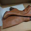 ZODIAC Women's, Riona Block Heel Tall Boot, Brown Size US 9