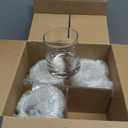 Godinger Old Fashioned Whiskey Glasses, Italian Made Drinking Glasses, Glass Cups, Whiskey Gifts - Set of 4