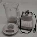 bella 10 Speed Countertop Blender, Juicer & Smoothie Maker, Fits-anywhere Kitchenware, Slim Flip & Store Design, Dishwasher Safe 48oz Capacity Pitcher & Lid, Stainless Steel Blade, 450 Watt, Oatmilk (6 Cup)