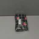 Lunch Bag Insulated Lunch Box for Women Men,Reusable Adult Lunch Tote Bags for Work or Travel (Black Plaid)