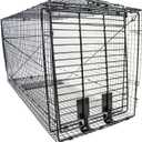 Humane Way Folding 50 Inch Live Humane Animal Trap - Safe Traps for All Animals - Dogs, Raccoons, Cats, Groundhogs, Opossums, Coyote, Bobcat - 50"x20"x26"