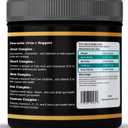Paws&Fun Dogs Supplement Multivitamin + Glucosamine for Hip & Joint + Probiotics for Digestion + Omega 3 Salmond Oil for Skin and Coat; 10 in 1 Chews (Peanut Butter 120ct), Best By: April 2026