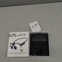 SAMVEK Swimming Headphones, Bone Conduction Headphones, 5.4 Bluetooth Wireless Open Earphones Sports,IP68 Waterproof Headphone Built-in 32GB MP3 Player,Swimming Headphone Underwater for Running-Black