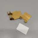 Set of 4 Gold Metal Hooks for Towels, Stainless Steal