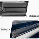 Jogon Carbon Fiber Dash Passenger Panel Cover Trim for Dodge Ram 1500 TRX