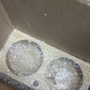 Yangbaga Ground Coffee Storage Container with Shelf, 245OZ Glass Coffee and Sugar Container Set, Coffee Canisters with Airtight Lids and Scoop, Food Storage Jars for Kitchen,Nuts,Tea,Sugar