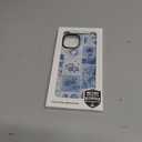 ChiCsFleur for iPhone 12 Pro Max Case, TPU Phone case with Camera Protection for Women Girls Teens - Blue Coastal Holiday Palm Shell Sailor Moon Collage Ocean Gift Vintage Sorority Aesthetic Unique