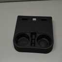 Front Console Cup Holder Compatible with Ford F150 2015-2020 and Ford F-Series Super Duty 2017-2022 Year, Center Cup Holder Under Front Seat Bottom, HC3Z-2813562-AB, 9.5x9.5 Inch