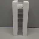 Acrylic Belt Organizer with Separated Cover, 7 Compartment Clear Storage Case for Belts, Ties & Bow Ties | Closet & Drawer Display Holder for Men & Women Dust-proof Rack