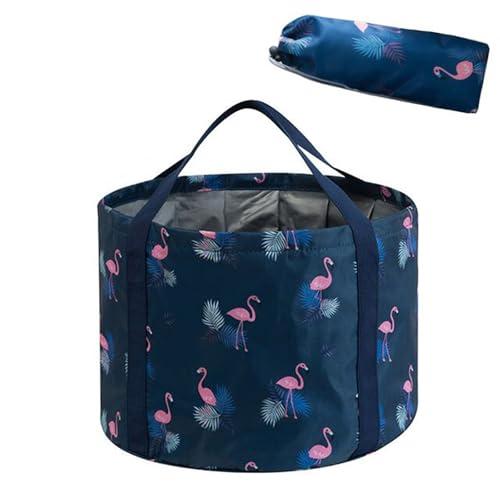 Multifunctional Collapsible Bucket for Soaking Feet, Portable Foot Bath Bag, Foot Spa Soaking Feet Home Pedicure Basin Outdoor Camping for Washing, Fishing Wait Handy Carrying Bag, Large