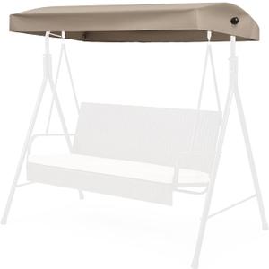 Frienda Replacement Canopy Top Compatible with Model GCS00395A, 3 Seater Outdoor Patio Swing Canopy Top Cover 92" x 46.5", Fabric Only, Structure Not Included, Will Not Fit Any Other Swing