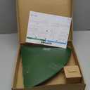 24-inch Large Outdoor Squirrel Baffles for Bird Feeders Pole, Two Way Use, Green Color