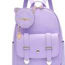 I IHAYNER Girls Fashion Backpack Mini Purse Backpack for Women Small Leather Backpack Purse for Teen Girls with Coin Purse | Backpack Purse, with Coin Purse