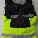 Lelepet Dog Coat Warm Dog Winter Coat Waterproof Dogs Jacket with Harness Built in Reflective Pet Fleece Vest Zip-Up Cold Weather Coats for Large Dogs Turtleneck & Windproof Coats Boxer Lime XL