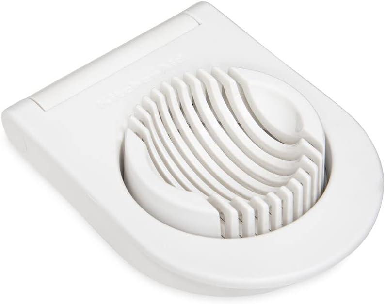 KitchenAid Classic Egg Slicer with Stainless Steel Wires, 9 Inch, White