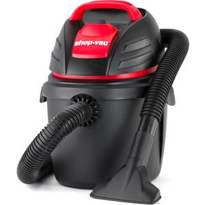 Shop-Vac 9303511 2.5 Gallon Wet Dry Vacuum, 2.5 Peak HP, 1.25 Inch Diameter x 4 Foot Hose, 12 Ft Cord Length, Wall Mounted, Includes Filters, Ideal for Jobsite, Garage, Car & Workshop