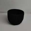 Black Woven Rope Decorative Storage Basket