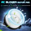 HVAC Blower Motor Fan Assembly for 2001-2007 Toyota Sequoia, 2004-2006 Toyota Tundra 87103-0C022 700063 Air Conditioning Blower Motor with Fan Cage