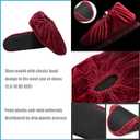 10Pairs Reusable Non Slip Shoe Covers, Premium Soft Washable Thickened Boot Shoe Covers for Household, Office, Laboratoryone size 10 Colors (Multicolored)