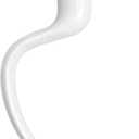 K5ADH Dough Hook for KitchenAid 6 Quart Bowl-Lift Stand Mixer, Dough Hook Replacement for KitchenAid Professional 600 Series Mixers, White