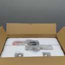 PoKat 27.5'' Tall Table Lamps for Living Room Set of 2, Ceramic Bedroom Lamps for Night Stands, Modern Bedside Lamps for Bedroom Living Room, Nightstand Lamps for End Table, Hallway, Gold and White