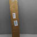 LazBlinds No Drill Bamboo Roman Shades, 30" W x 64" H, Malay Oak