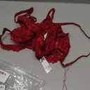 Avidlove Sexy Lace V Neck Teddy Corset Bodysuit Lingerie Top 2 Piece Set with Garter Belt Size Small