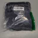 SOLY HUX Women's Sexy Halter Mini Dress Open Back Y2k Deep V Neck Backless Ruffle Fringe Bodycon Club Dresses (Large, Plain Black)