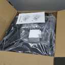 SNTD Dish Drying Rack, Expandable Dish Rack for Kitchen Counter, Stainless Steel Dish Drainer with Drainboard Set and Utensil Holder (Black)