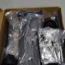 suptek Large Dual Side Clamping Bookshelf Speaker Wall Mounting Bracket for Large Surrounding Sound Speakers, Hold up to 55lbs Black SPM201LB