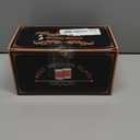 Whiskey Glasses Set of 2, Rocks Glass, 8.5 OZ Drinking Glasses, Creative Twisted Crystal Old Fashioned Cocktail Glass Tumbler for Bourbon, Scotch, Tequila, Cognac, Rum (Amber)