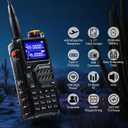 BAOFENG K5PLUS 10W Tri-Band Ham Radio with Long High Gain ANT & Speaker Mic