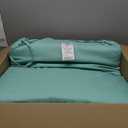 Arden Outdoor Deep Seat Cushion Set, 22 in x 24 in, Weather-Proof, Rain-Proof, Fade Resistant Patio Cushion Aqua Leala