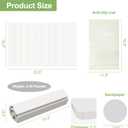 Large Stone Dish Drying Mats for Kitchen Counter, 24x16 Quick Dry Absorbent Drying Matt Kitchen Counter, Diatomaceous Earth Dish Drying Mat, Collapsible Dish Mat Dish Pads for Drying, Peal White