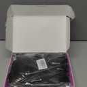 Black Mix Brown Short Wavy Wig for Women Lace Hairline Bob Style Synthetic Heat Resistant - Natural Appearance for Everyday Hairstyle 14 Inch