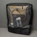 Aierxuan Chevy Chevrolet Silverado GMC Sierra Front Seat Covers Pickup Custom Fit 2007-2026 1500 2500HD 3500HD Crew Double Extended Cab Waterproof Leather Protectors (2 PCS Front, Black-Red)