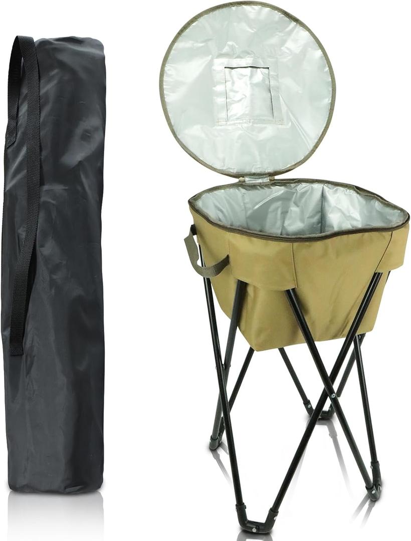 Collapsible Coolers Bag for Travel That Fold Flat,Bracket Insulation Cooler Bag,Collapsible Insulated Ice Chest,Large Leakproof Camping & Travel Cooler Collapsible Coolers Bag for Travel That Fold Flat,Bracket Insulation Cooler Bag,Collapsible Insulated Ice Chest,Large Leakproof Camping & Travel Cooler