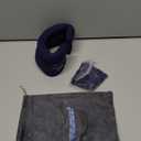 VELPEAU Neck Brace for Neck Pain and Support -Soft Cervical Collar for Sleeping in Bed, Snoozing, Sleeping Upright, Anti-Snoring, Sleep Apnea for Women & Men (Blue, Comfort Version, S: 10.5-11.5"/2.7")