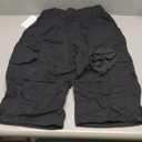 Mylldey Men's Cargo Shorts 3/4 Relaxed Fit Mens Running Shorts 7 Pockets Elastic Waist Cotton Hiking Shorts M