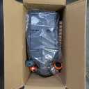 Giraffe Tools AW30 Garden Hose Reel Retractable 1/2" x 100 ft Wall Mounted Water Hose Reel Automatic Rewind, Any Length Lock, 100 ft, Dark Grey (1/2 100FT, Dark Grey)