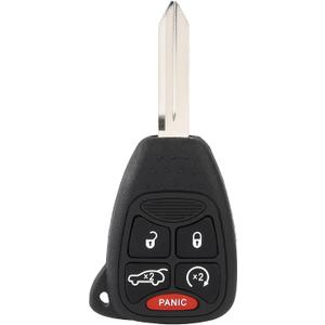 OHT692714AA Flip Key Keyless Entry Remote Key Fob for Dodge Durango for Dodge Avenger 2006-2013 1 PCS 5 Buttons-SCITOO